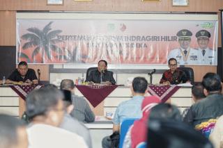 Bupati Pimpin Pertemuan Forum Indragiri Hilir Satu Data Merdeka