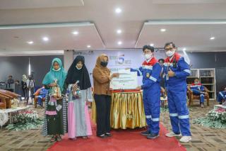 HUT KPI ke-5, RU Dumai Gelar Syukuran dan Santuni Panti Asuhan Az-Zahra