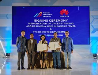 HuaweiÂ dan AMSI Jalin Sinergi Tingkatkan Kecakapan Digital Media Siber di Indonesia