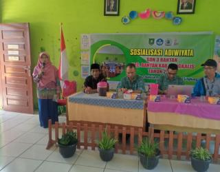 DLH Bengkalis Gandeng Bahtera Melayu Sosialisasi PBLHS ke SDN 3 Bantan