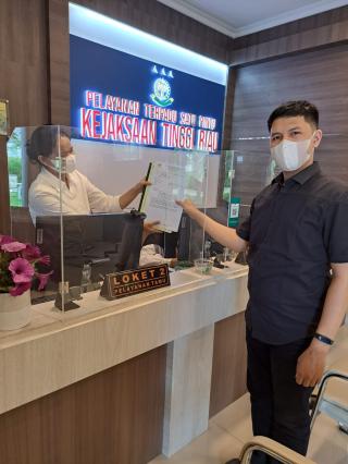 Diduga Memainkan Anggaran Pada Pengerjaan Jalan, Kementerian PUPR Dilaporkan ke Kejati Riau