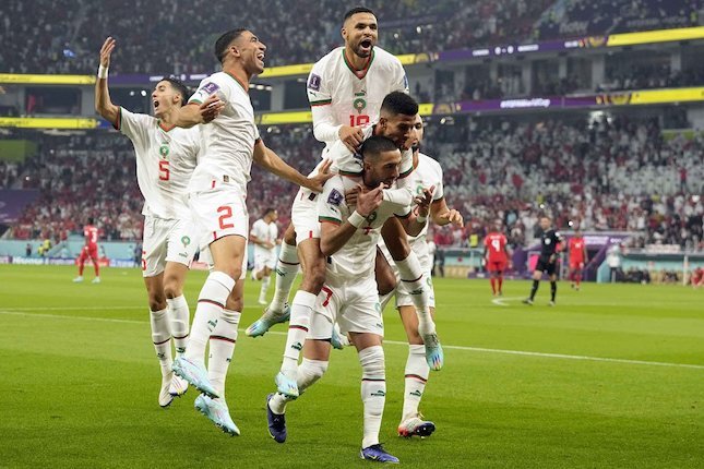 Piala Dunia 2022: Bungkam Kanada, Maroko Lolos ke Babak 16 Besar
