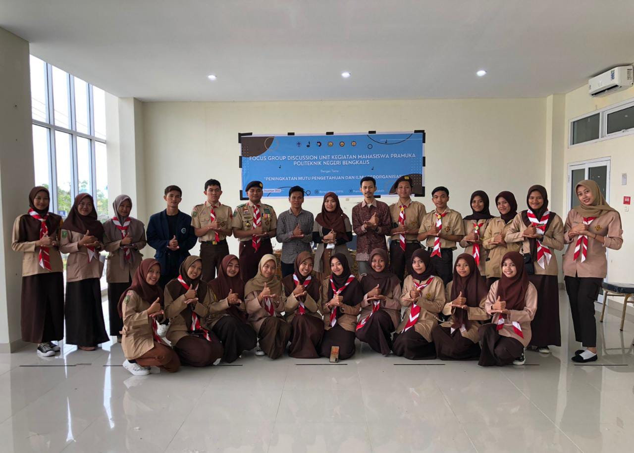 UKM Pramuka Polbeng Taja FGD Peningkatan Pendidikan
