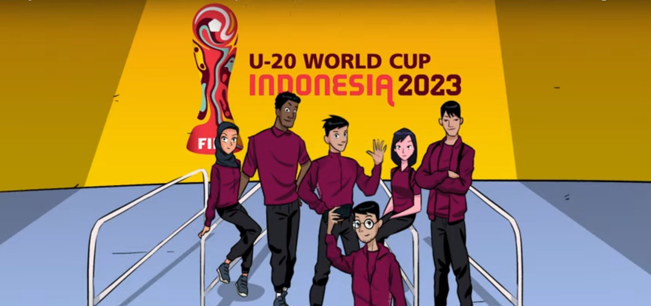 Program Relawan FIFA U-20 World Cup Indonesia 2023â„¢ Diluncurkan, Ini Cara Daftarnya