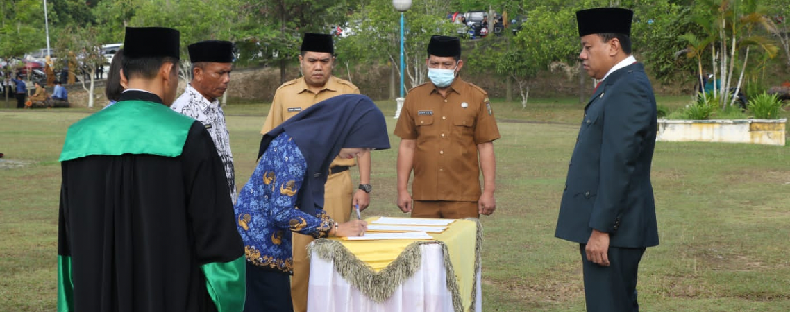 Selamat! 600 CPNS Dilantik Jadi PNS Pemkab Kuansing