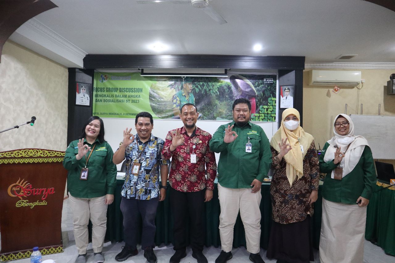 BPS Gelar FGD Wujudkan Satu Data Kabupaten Bengkalis