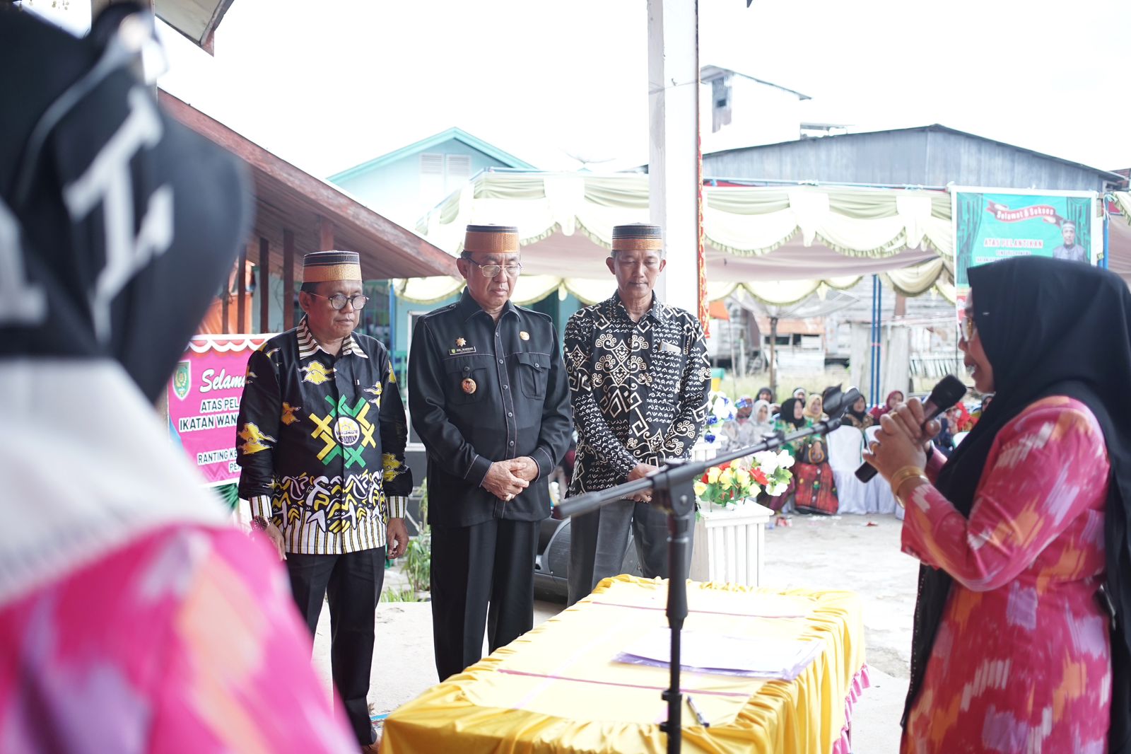 Bupati Wardan Kukuhkan Pengurus Rating IWSS Sungai Batang
