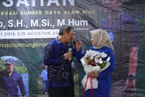 Gantikan Suharyono, Genman Suhefti Hasibuan Jabat Kepala BKSDA Riau