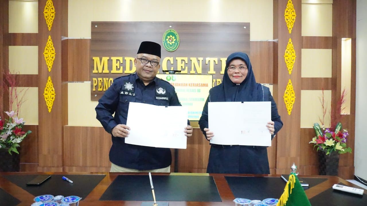 Pengadilan Agama dan Diskominfotiksan Dumai Jalin Kerja Sama