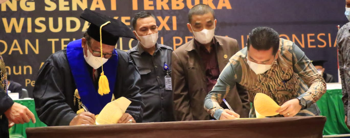 Pemkab Kuansing Teken MoU dengan IBT Pelita Indonesia