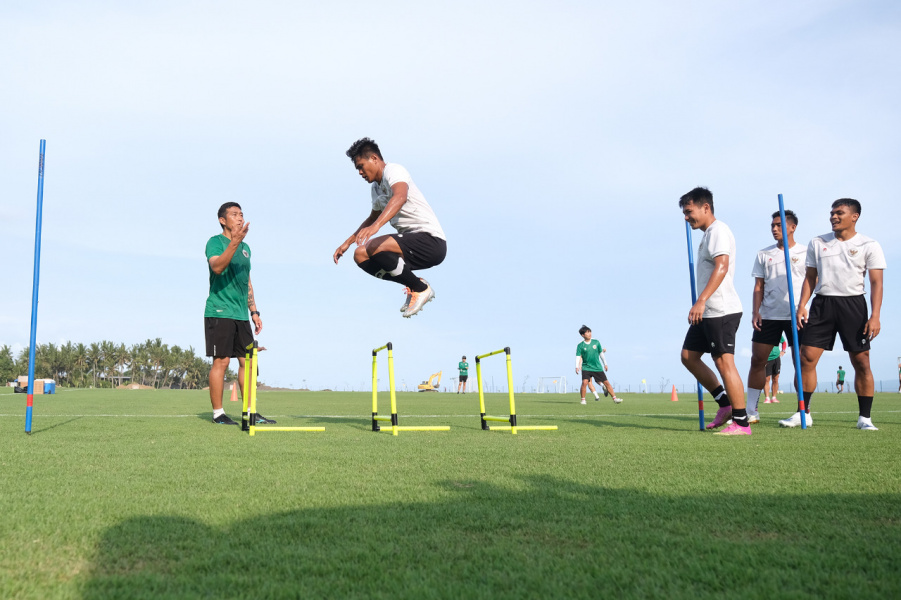 Shin Tae-yong Puas Perkembangan Pemain Pada Pemusatan Latihan di Bali