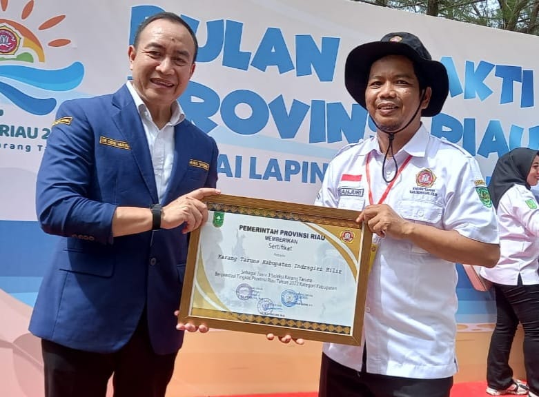 Karang Taruna Indragiri Hilir Raih Dua Penghargaan