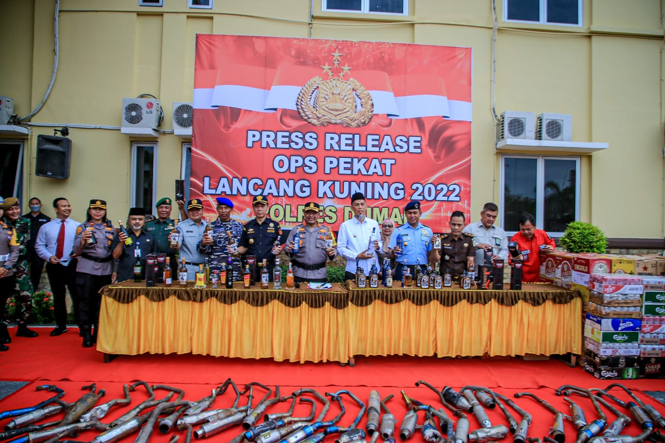 Operasi Lilin Resmi Digelar, Wako Ajak Semua Pihak ntuk Menjaga Kondusifitas Kota Dumai