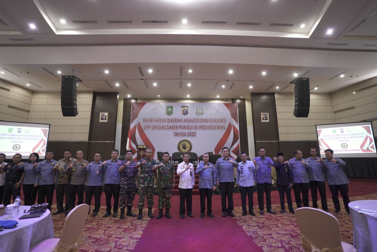 Cegah Pungutan Liar, Pemprov Riau Gelar Rakerda Satgas Saber Pungli