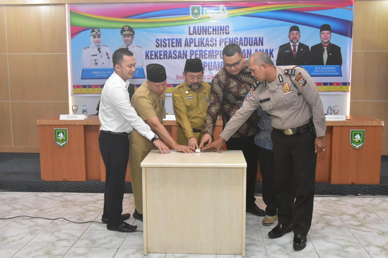 Pemkab Bengkalis Launching Aplikasi Sipuan