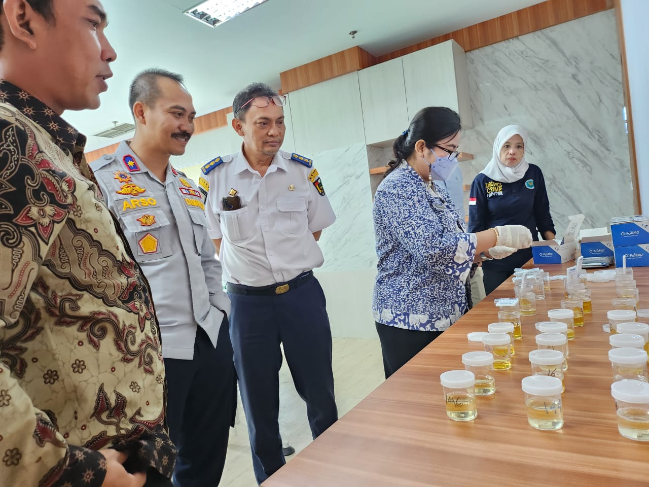Jadi Syarat Perpanjangan Kontrak, Dishub Pekanbaru Tes Urine THL