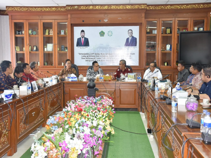 Pemkab Kampar Kerjasama dengan UIN Suska Riau terkait Penetapan dan Penegasan Batas Desa