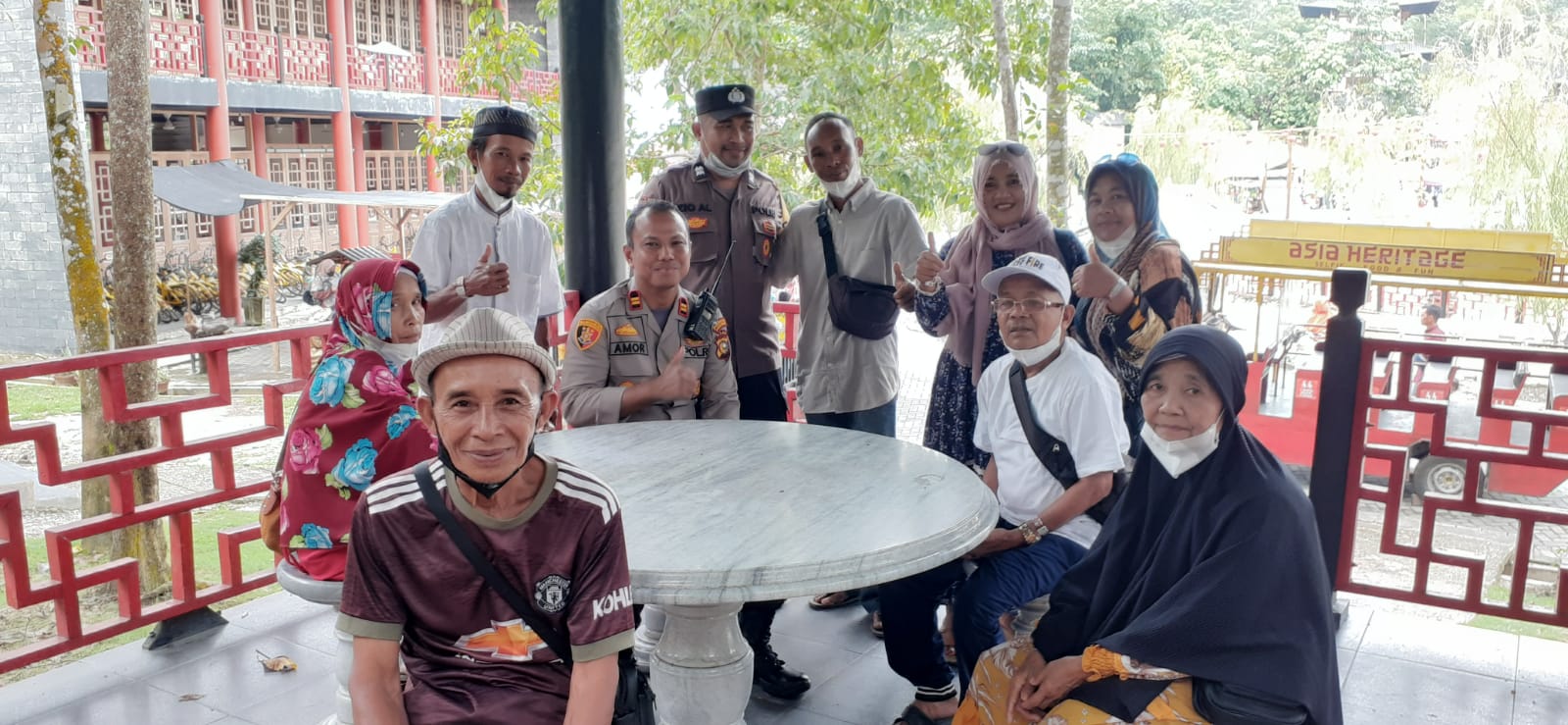 Polsek Rumbai Gelar Giat Jumat, Tindak Sejumlah Keluhan Masyarakat