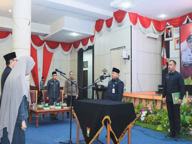 Sekda Kukuhkan 48 Jabatan Fungsional Pemkab Kampar