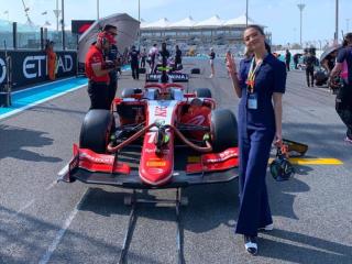 Netizen Curiga, Raline Shah Sering Hadiri F1, Punya Pacar Pembalap?
