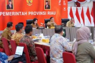 Pemprov Riau Gelar Audiensi Dengan Kemenko Marves