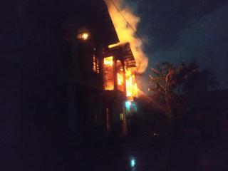 Kebakaran di Jalan Pattimura, Seluruh Isi Rumah Hangus Tak Tersisa