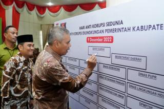 HAKORDIA Bersama Wapres dan KPK, Pj. Bupati Kamsol: Jangan Ragu Perangi Korupsi!