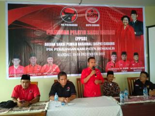BSPN PDI Perjuangan Provinsi Riau Terus Bergerak Laksanakan Pelatihan Pelatih Saksi Daerah