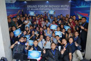 Selamat! 12 Gugus CIP PT KPI RU Dumai Berjaya Dalam Ajang Grand Forum Inovasi Mutu 2022