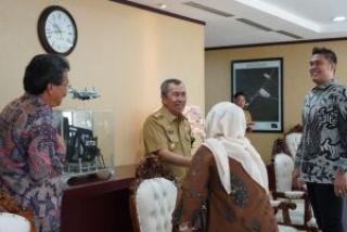 Gubernur Syamsuar Terima Audiensi Forum CSR Riau