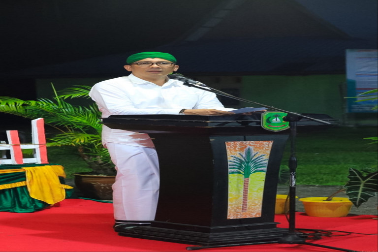 Berakhir Tahun di Tanjungsamak, Bupati dan Warga Ramaikan Tablig Akbar