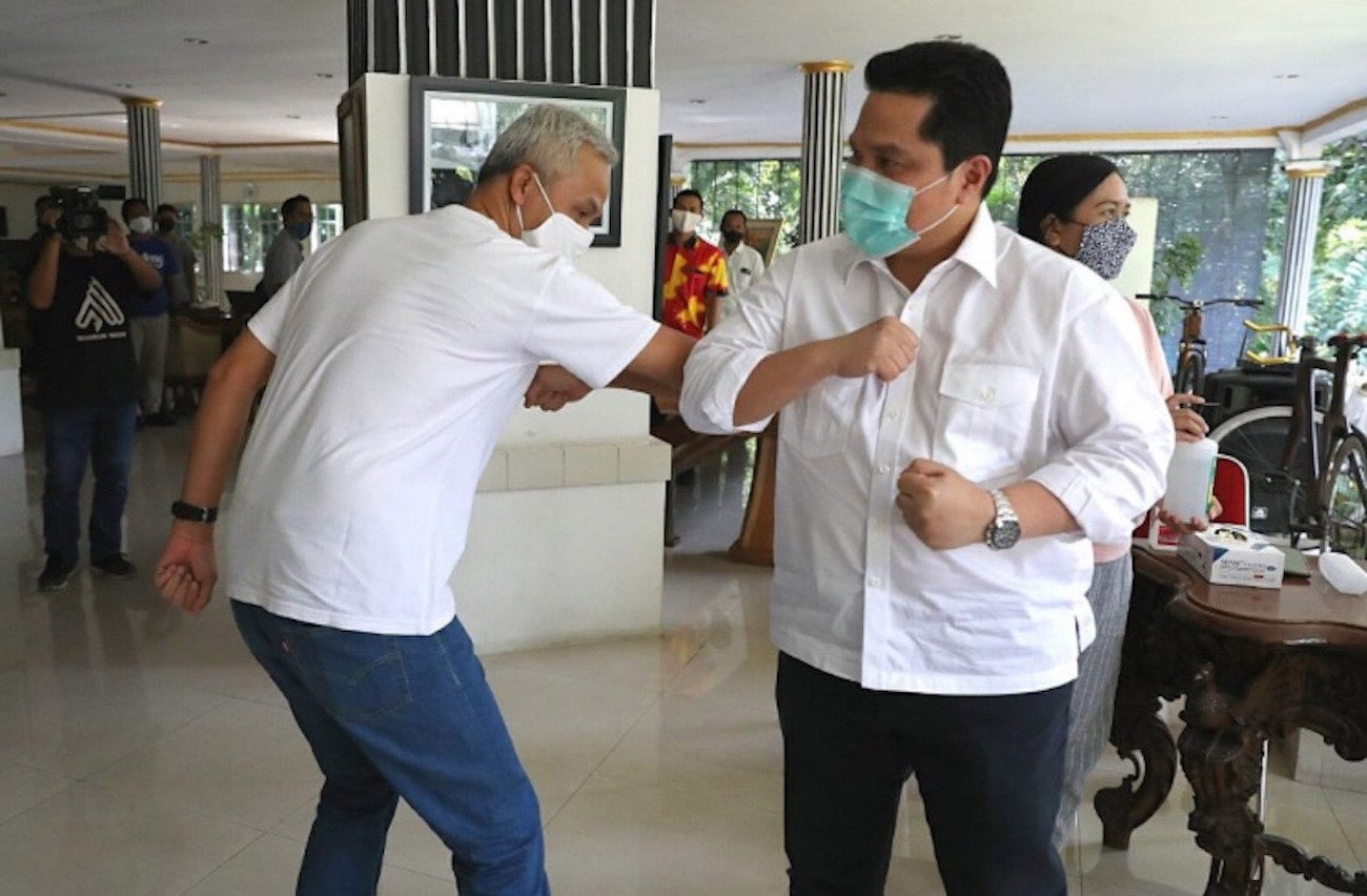 Duet Ganjar Pranowo–Erick Thohir Diprediksi Bisa jadi