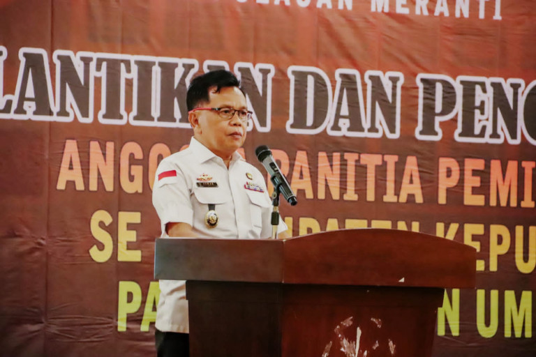Wabup H. Asmar Hadiri Pelantikan PPK se-Kabupaten Pada Pemilu 2024
