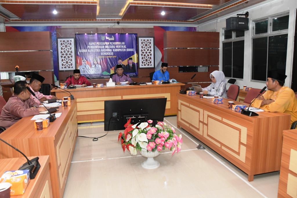 Pemkab Bengkalis Segera Bentuk Badan Narkotika Nasional Kabupaten