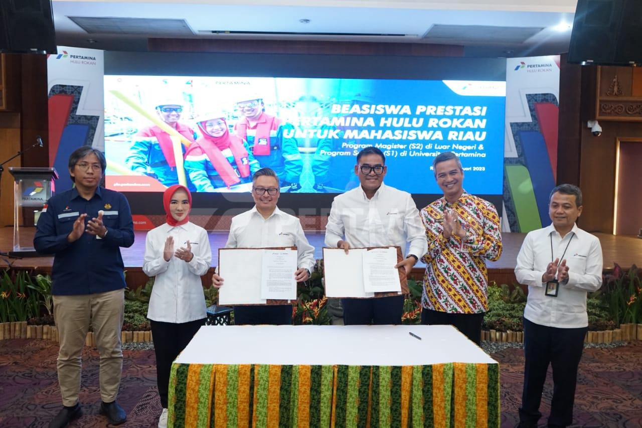PHR Luncurkan Beasiswa Internasional dan Universitas Pertamina Bagi Putra-Putri Riau