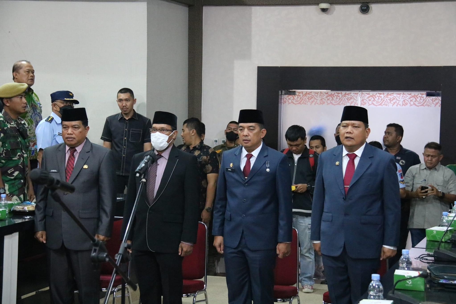 Pj Wali Kota Pekanbaru Lantik 4 Kepala OPD