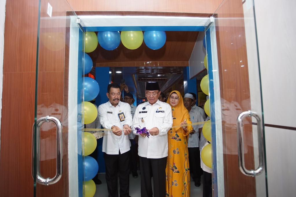 Bupati Wardan Resmikan Ruang Baru Bidang PAUD, SD, GTK dan SMP Disdik Inhil