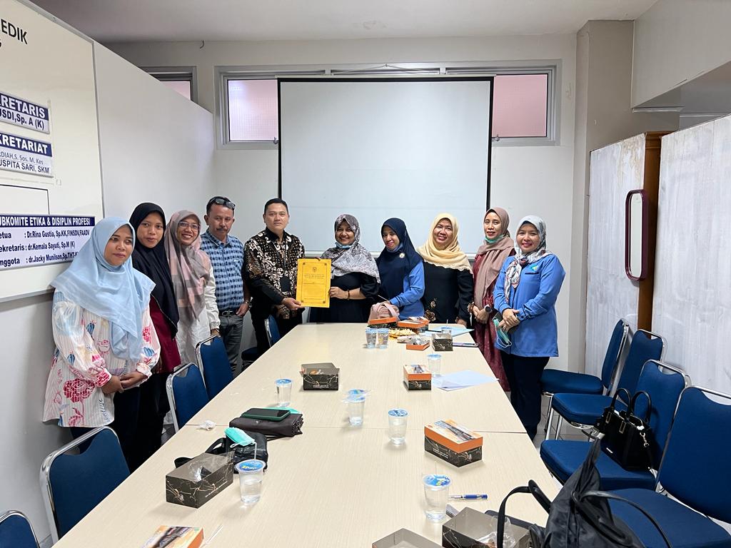 Dinkes Inhil Lakukan MoU SHK dengan RS M Djamil Padang
