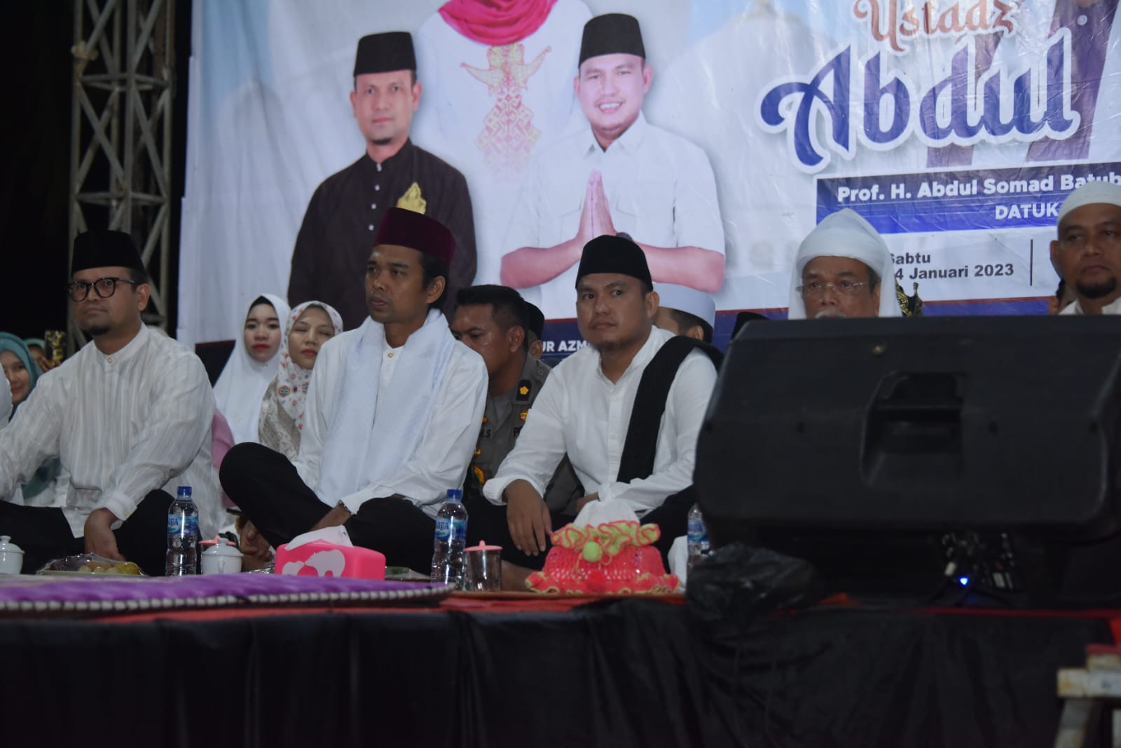 Ribuan Masyarakat Rupat Hadiri Tabligh Akbar Bersama UAS