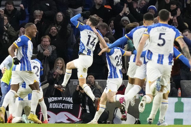 Telak, Brighton Permalukan Liverpool dengan Skor 3-0
