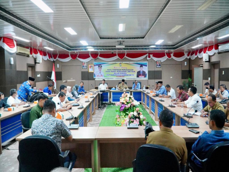 Semarakkan Hari Jadi ke-73, Pemkab Kampar Gelar Job Fair