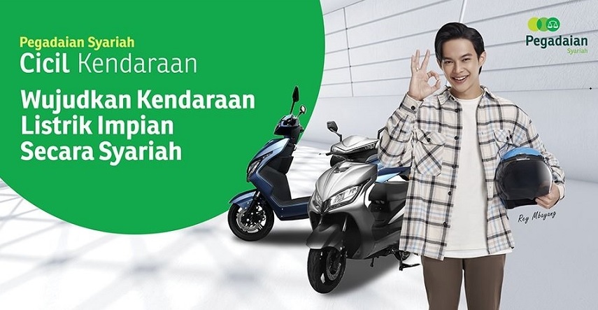 Mau Punya Motor Listrik? Ini Solusi dari Pegadaian Syariah