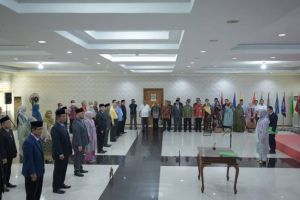 Sri Indarti Lantik Empat Wakil Rektor Baru Universitas Riau