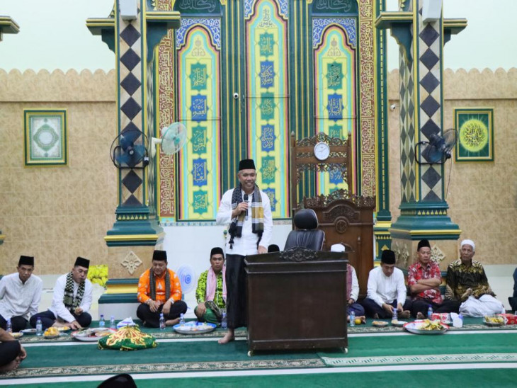 Pj Bupati Kampar Hadiri Pengukuhan Pengurus Forgamat Kecamatan Salo