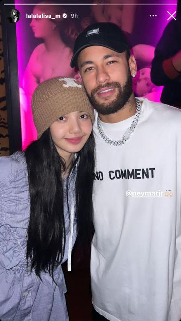 Viral! Lisa BLACKPINK Foto Akrab Banget bareng Neymar