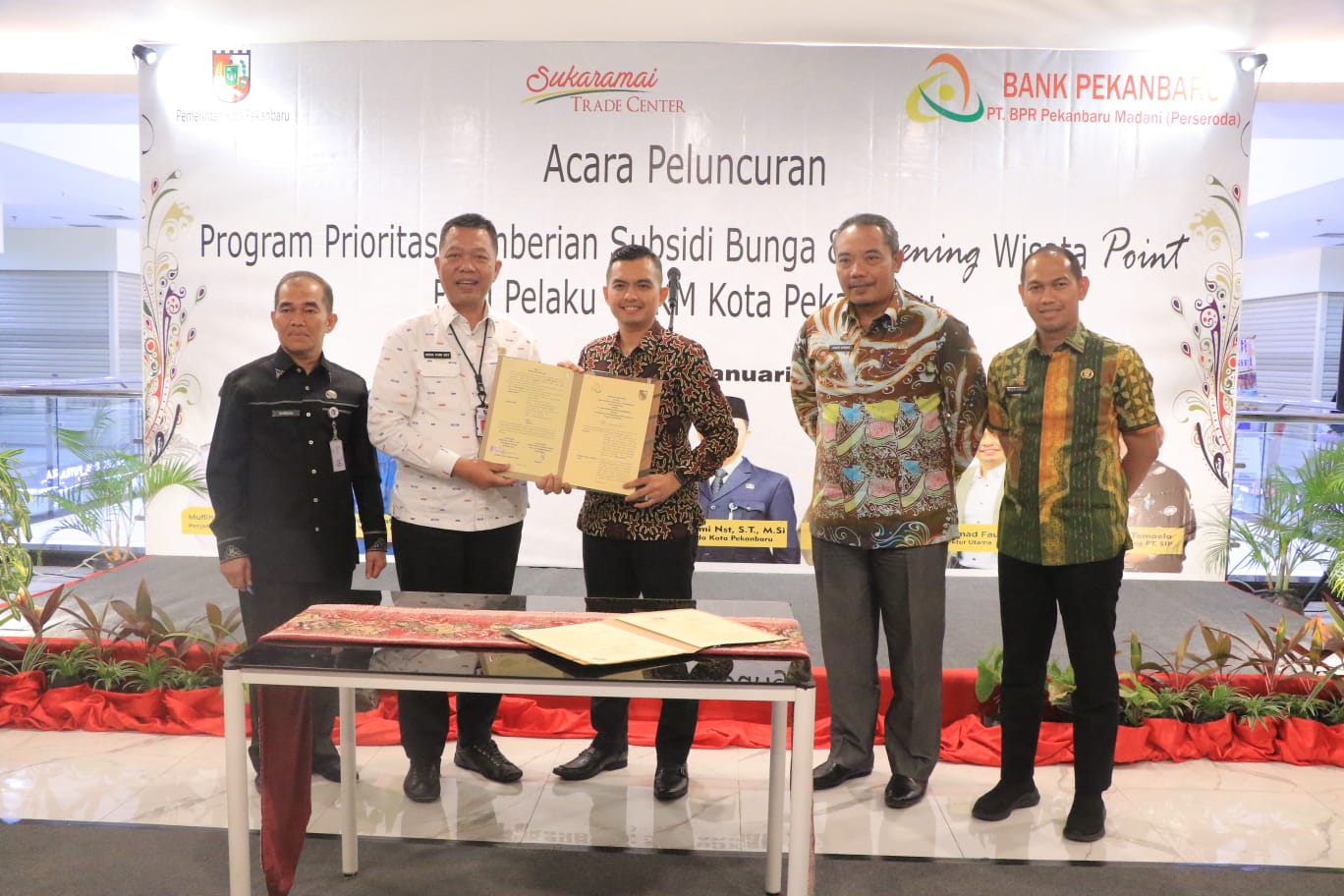 Pemko Resmikan Program Subsidi Bunga Pinjaman Bagi 1.111 UMKM