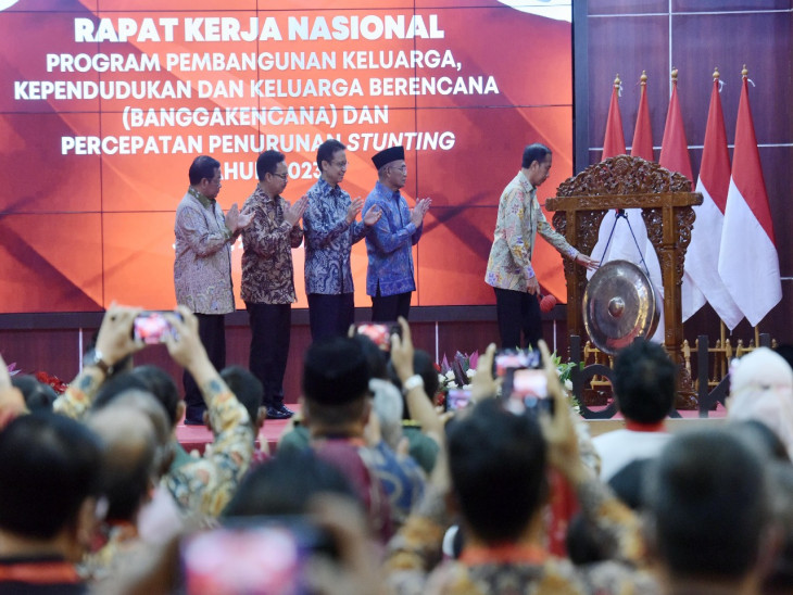 Presiden Jokowi Kembali Puji Kampar dalam Penurunan Stunting