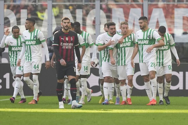 AC Milan Dibantai Sassuolo di San Siro dengan Skor 2-5