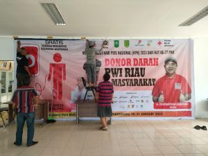 Besok, PWI Riau Gelar Baksos Donor Darah Sempena HUT ke-77