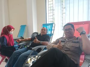 Adakan Aksi Donor Darah, PWI Riau Kumpulkan 117 Kantong